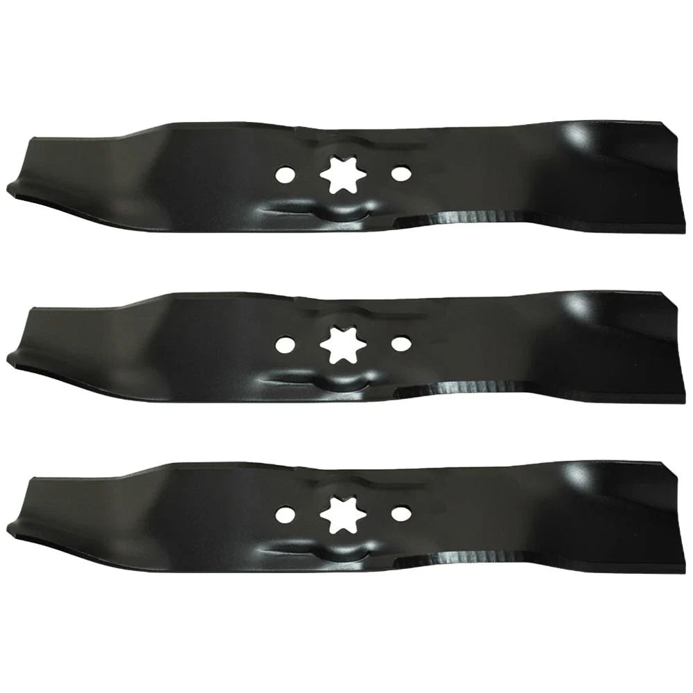 Set of 3 Blades for MTD Lawn Tractor 46" (942-0611A, 742-0611A, 942-0612A, 742-0612A)