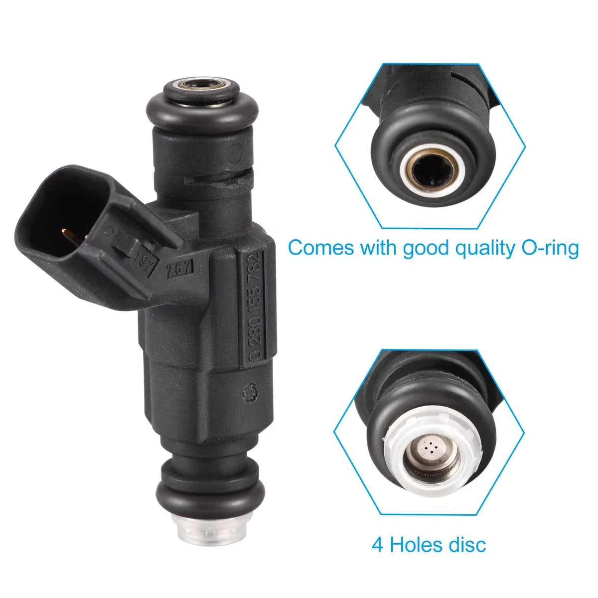 Fuel Injector 0280155782 04669772AA for Dodge Stratus Neon (1998–2000)