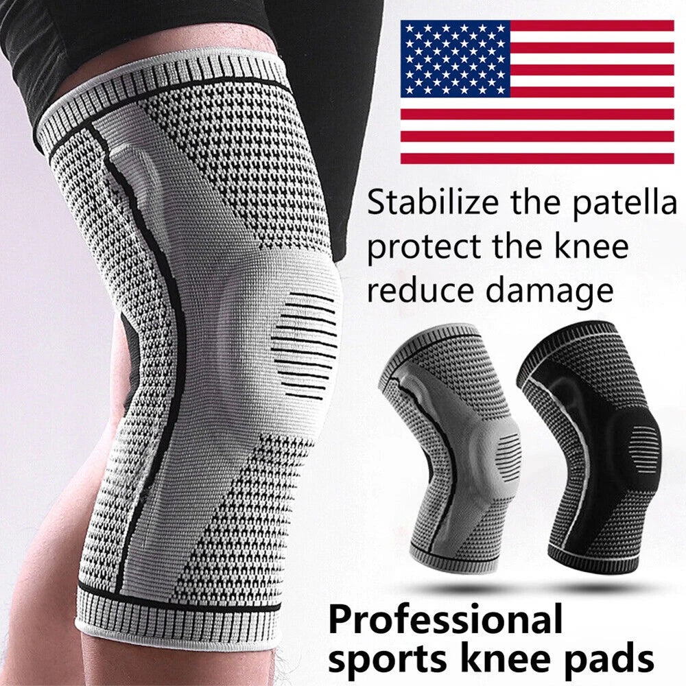 Knee Sleeve Compression Brace for Sport Joint Pain Relief