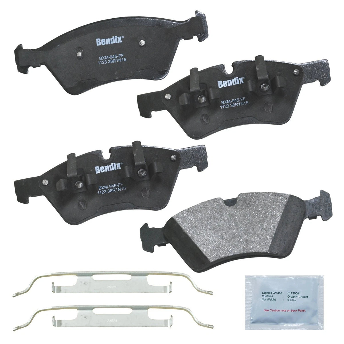 SemiMetallic Front Brake Pads for Mercedes-Benz E, GL, ML