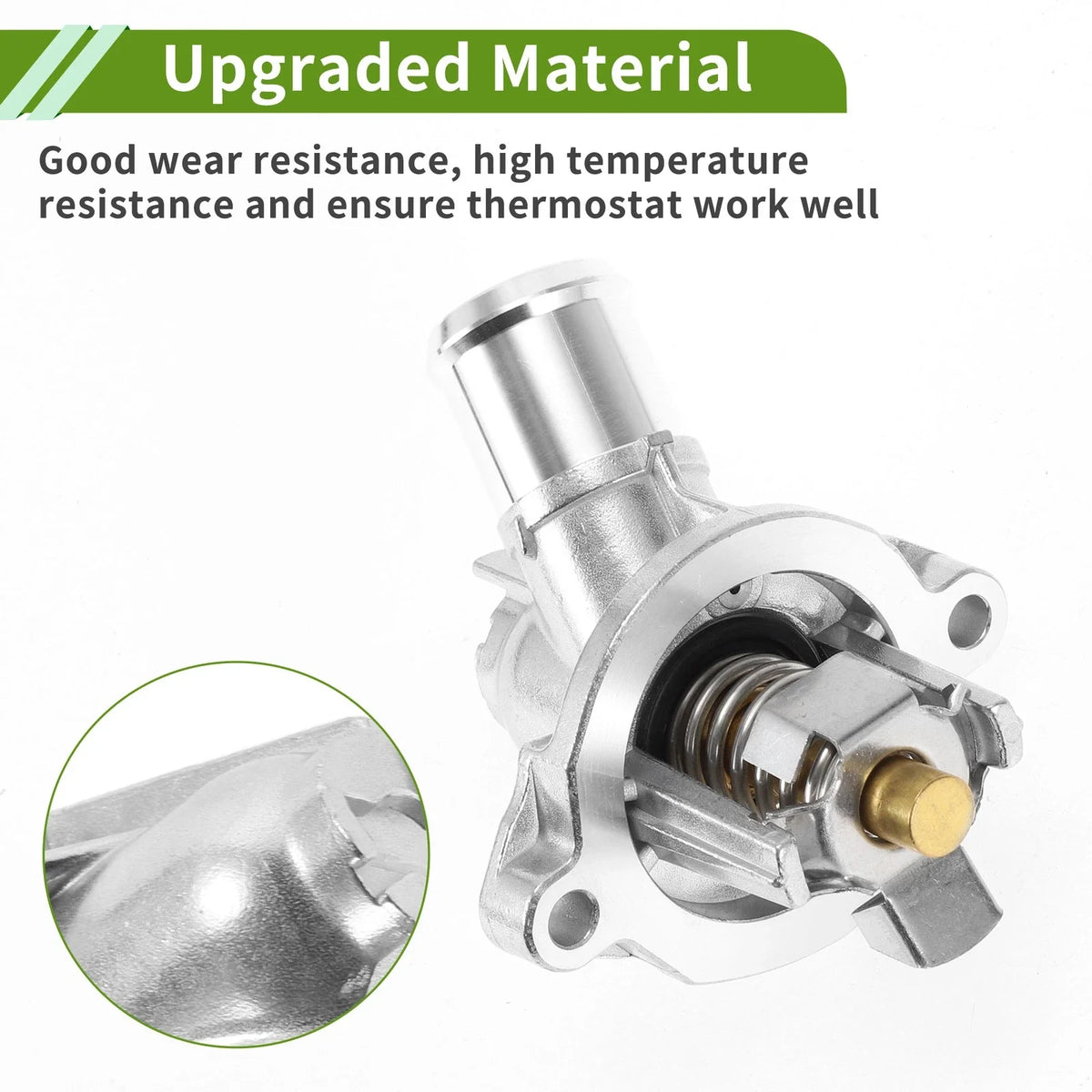 Engine Coolant Thermostat Housing Assembly for Chevrolet Malibu L4 1.5L (2016–2019)