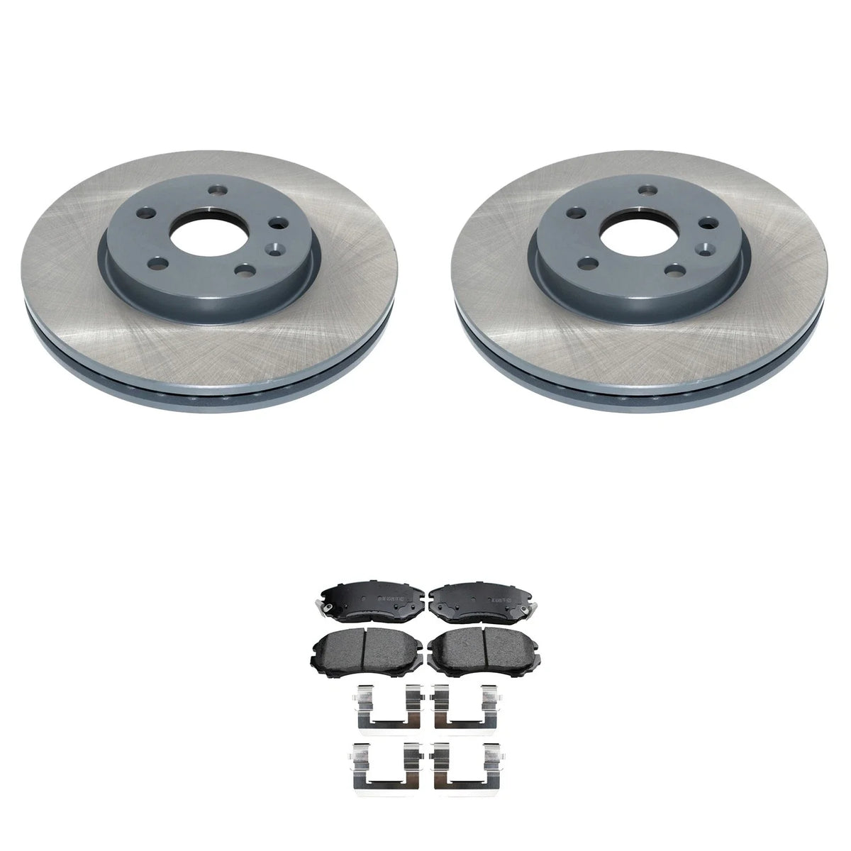 Front Rotors & Akebono ProACT Ceramic Brake Pads Kit for Buick Regal (2000–2005)