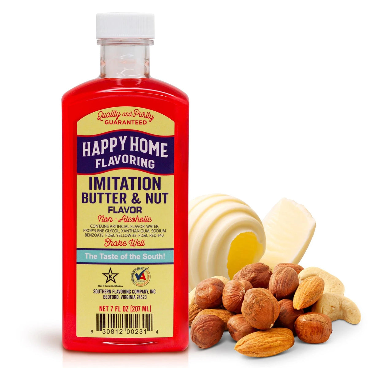 Imitation Butter & Nut Flavoring, 7 Fl Oz (Pack of 1)