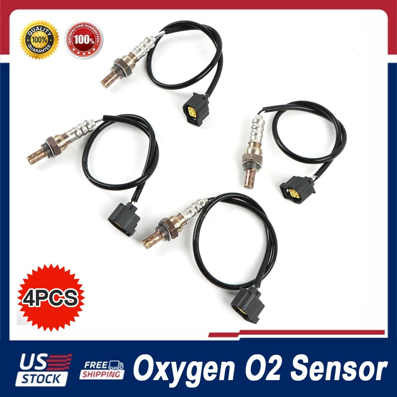 4X O2 Oxygen Sensor for Chrysler Pacifica Dodge Dakota (101M07002X4E, 05149171AA, 56029084AA, 56041698AA)