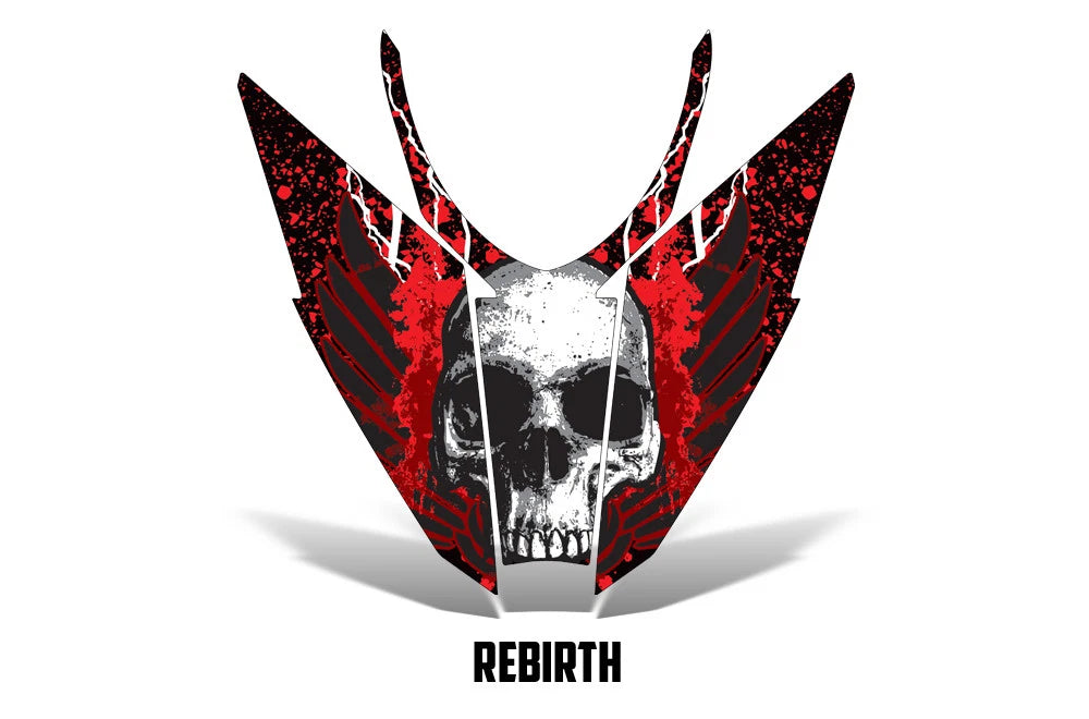 Hood Graphic Wrap for Arctic Cat Proclimb Procross (2012–2013) AC-PROCLIMB-HOOD-12-13-REBIRTH-R