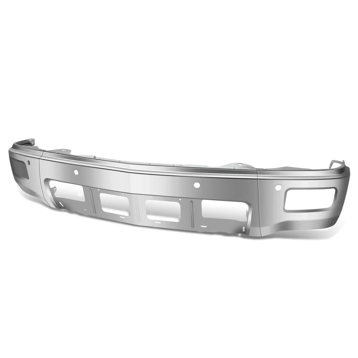 Chrome Front Bumper Face Bar w/Foglight Holes for Chevrolet Silverado 1500 (2014–2015)