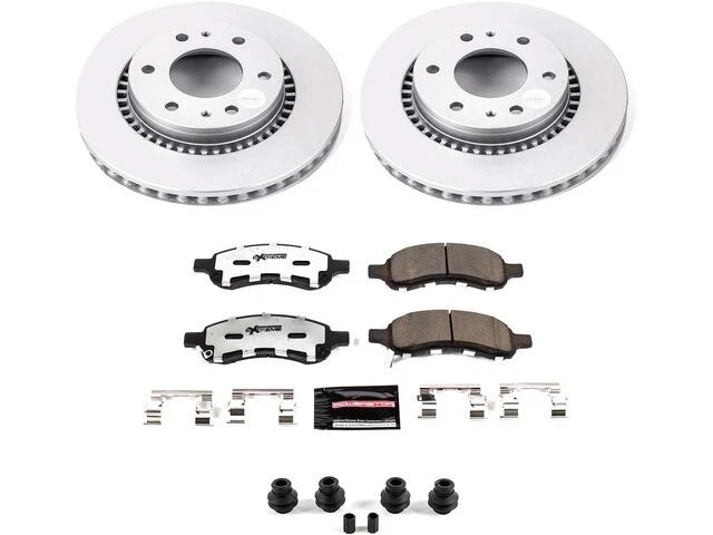 Brake Pad and Rotor Kit for Isuzu Ascender (2006–2008) 69588ZFHB