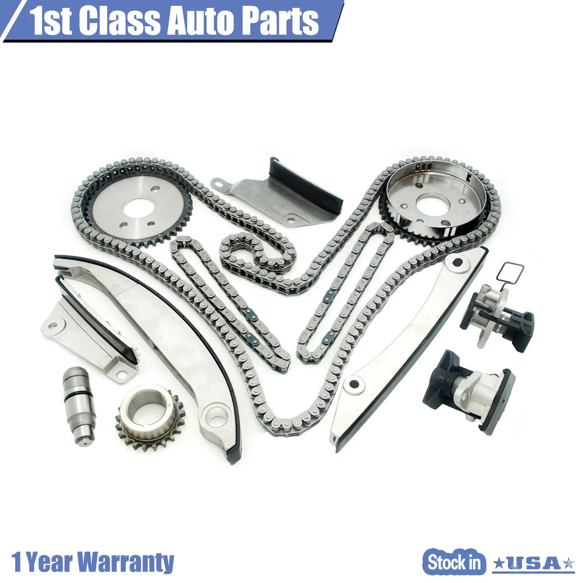 Timing Chain Kit for Chrysler Sebring Dodge Stratus Intrepid (1998–2004)