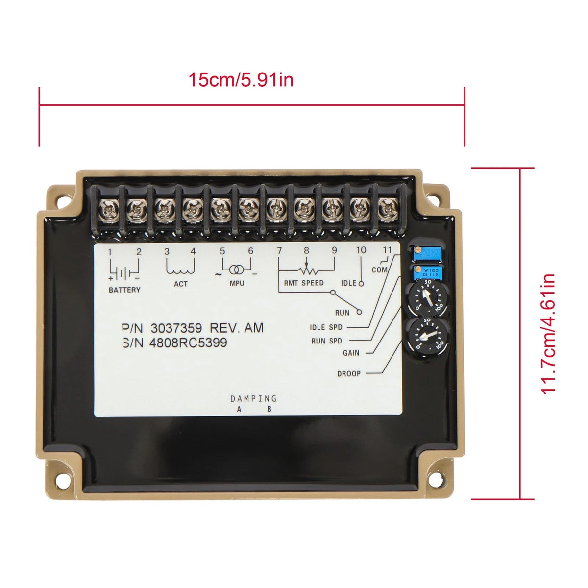 Electronic Engine Speed Controller for Cummins