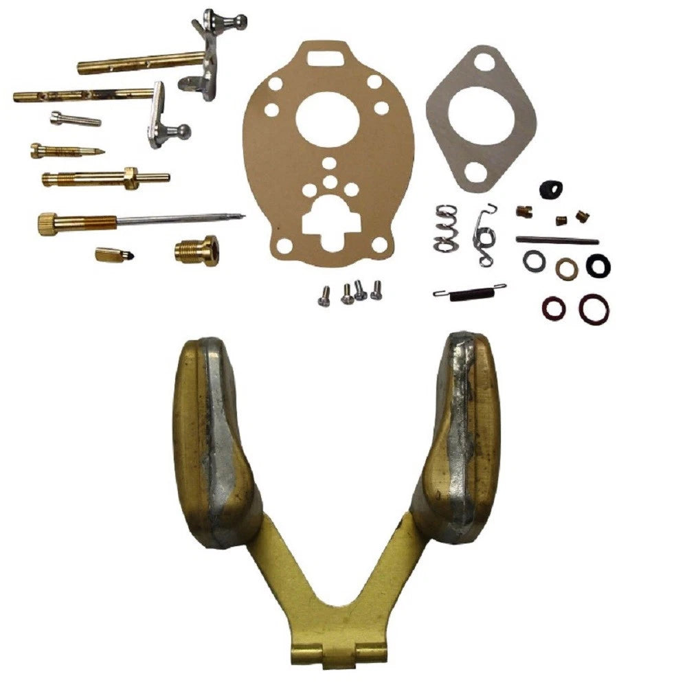 Complete Carb Kit w/ Float for Ford 2N 8N 9N Tractors (1939–1952)