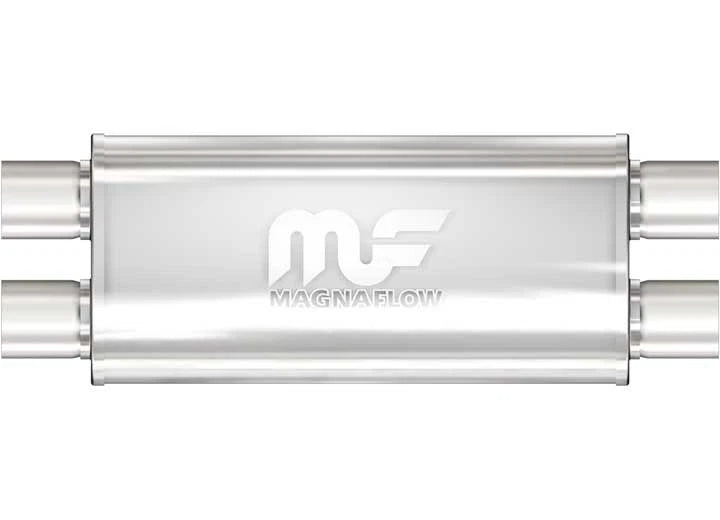 MagnaFlow 12468 Muffler for Dual Inlet/Outlet Applications (24")