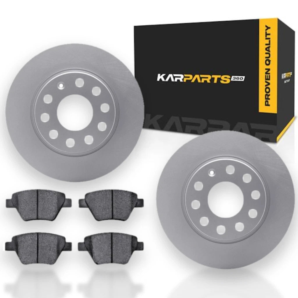 Set of 2 Rear Rotors for Volkswagen Passat (2012–2014) ALX-PAU-DF-4602-74023-CLA7