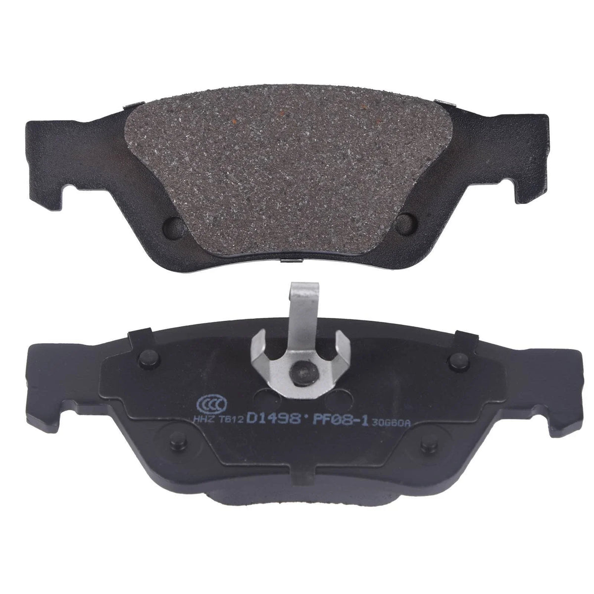 Set of 4 Ceramic Brake Pads for Jeep Grand Cherokee Dodge Durango (2011–2021)