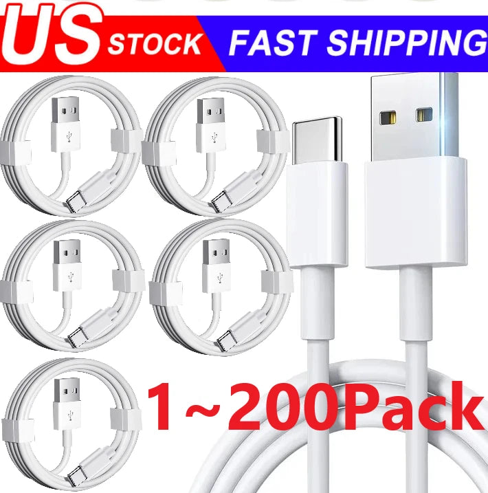 USB-A Fast Charger Cable for iPhone 15 Pro Max Plus