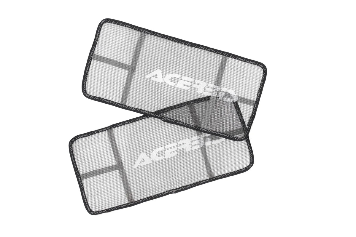 Acerbis U Radiator Louvers for Offroad Vehicles (2010–2020) - Black