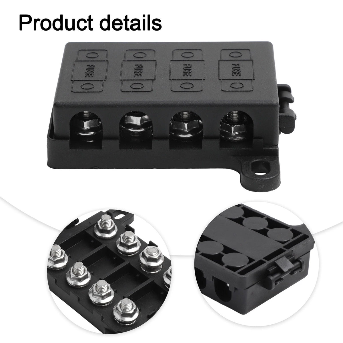 Heavy Duty Midi Fuse Holder Block for Various Makes Models