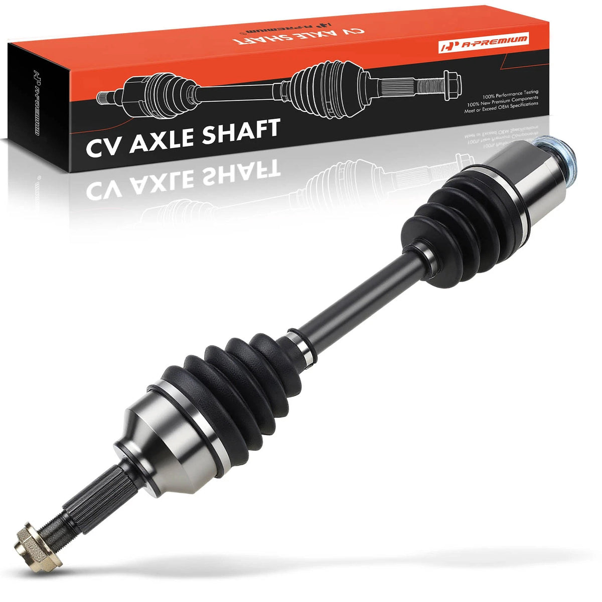Front Right CV Axle Assembly for Ford Focus (2006–2011) 6S4Z3B436AA, 8S4Z3B436B