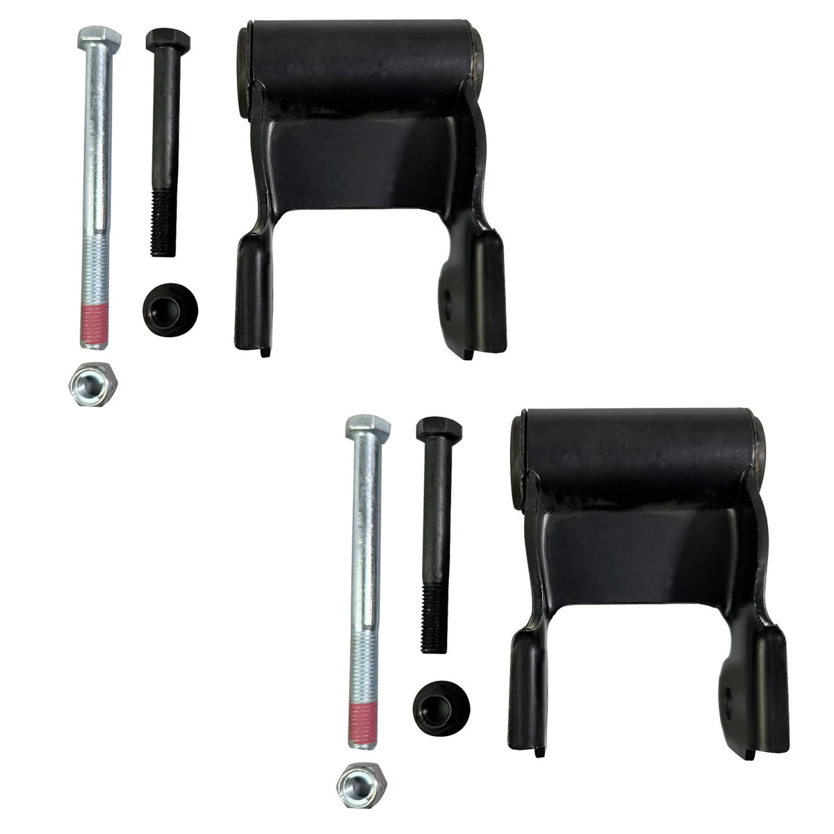 Pair of Rear Leaf Spring Shackle Kits for Chevy Astro GMC Safari (1985–2005) 722-229