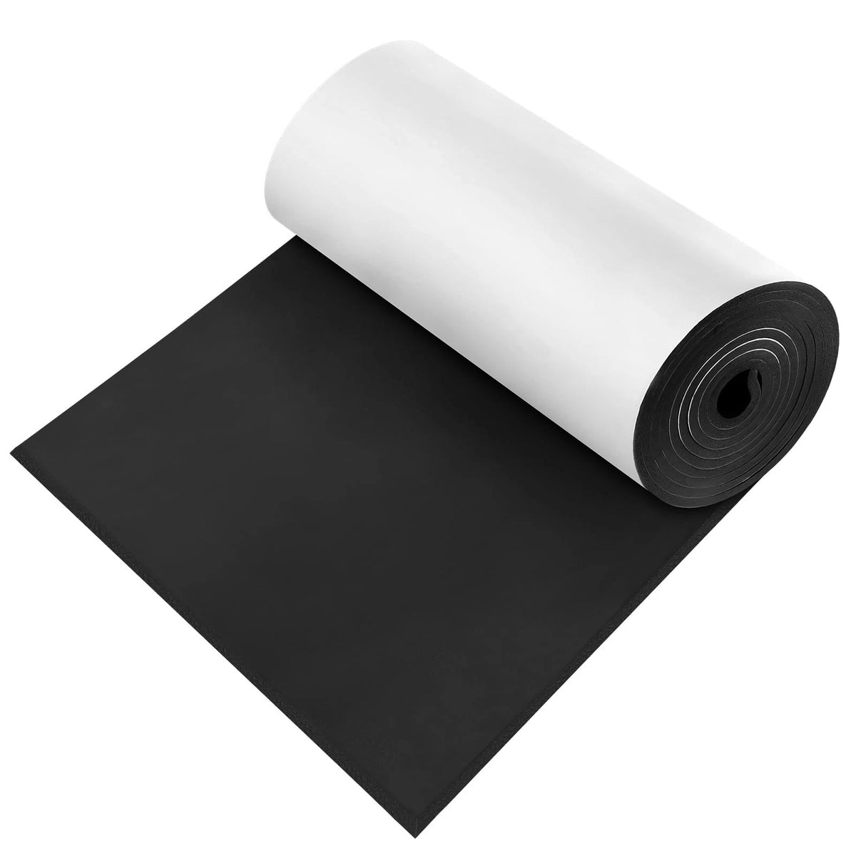 Self Adhesive Foam Rubber Sheets 12" x 59" x 1/2" for Automotive Use