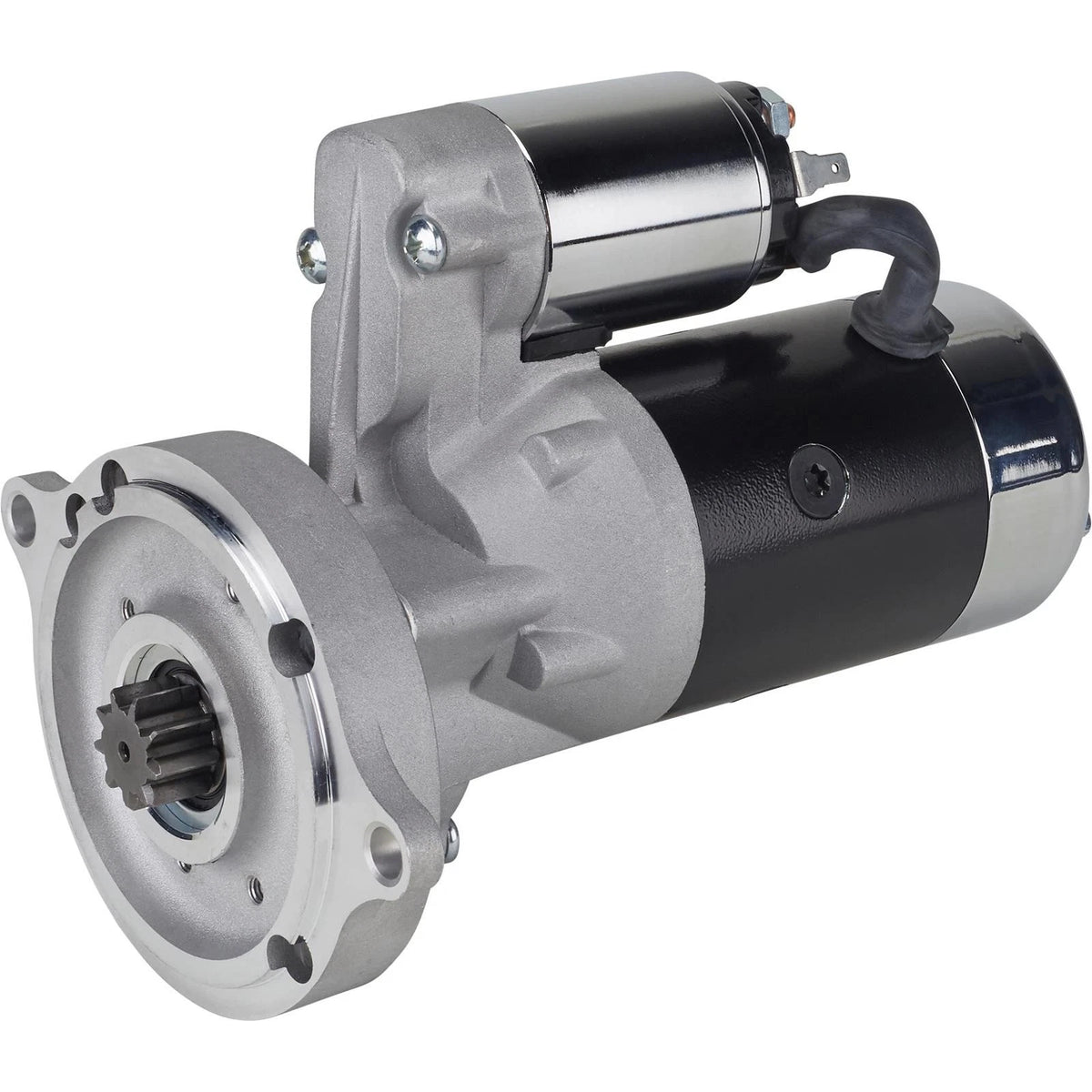 High Torque Mini Starter for Ford V8 (302, 351 Windsor) (2897003-BLK)