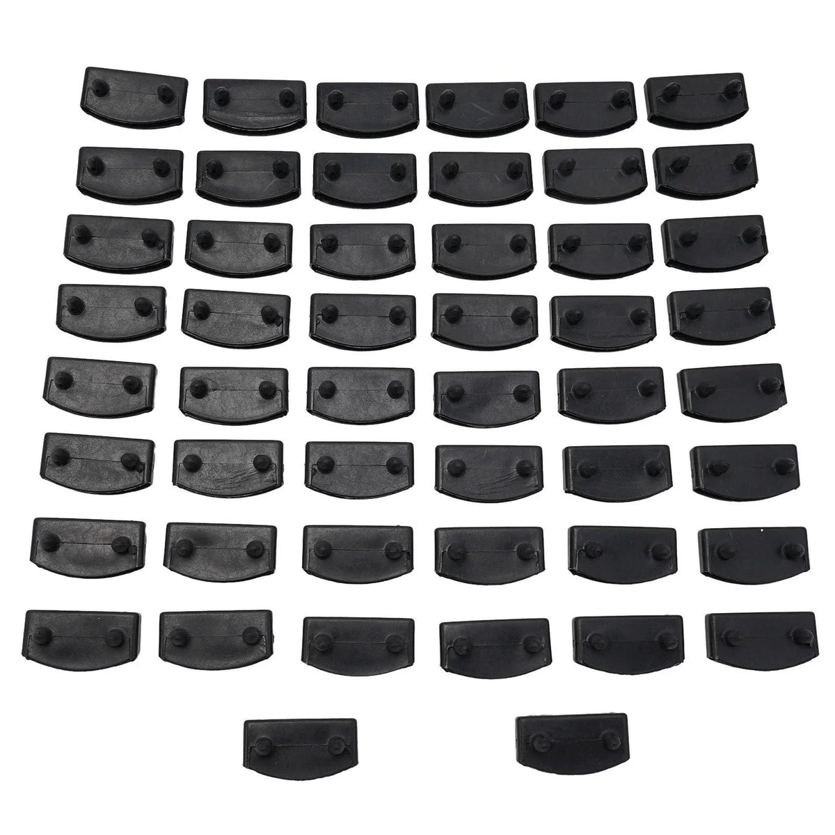 Set of 50 Replacement Plastic Bed Slat Connectors 55mm Length