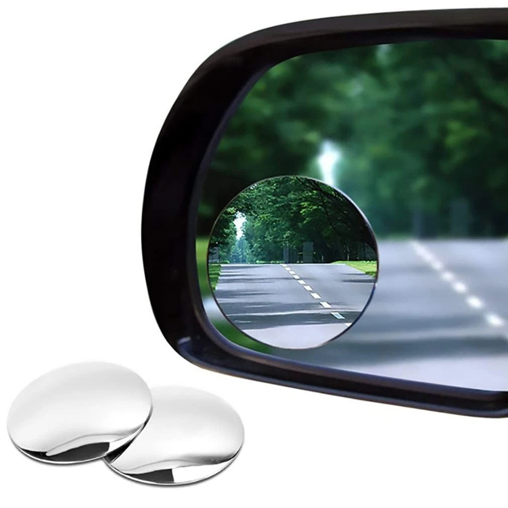 2X Blind Spot Car Mirror for Universal Fit (2 Inch Round)