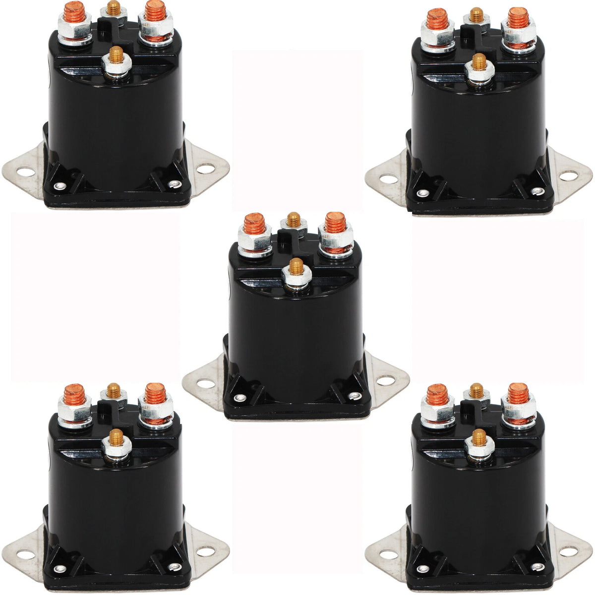 5X 36 Volt 4 Terminal Starter Solenoid for Club Car DS (1976–1998) 8016