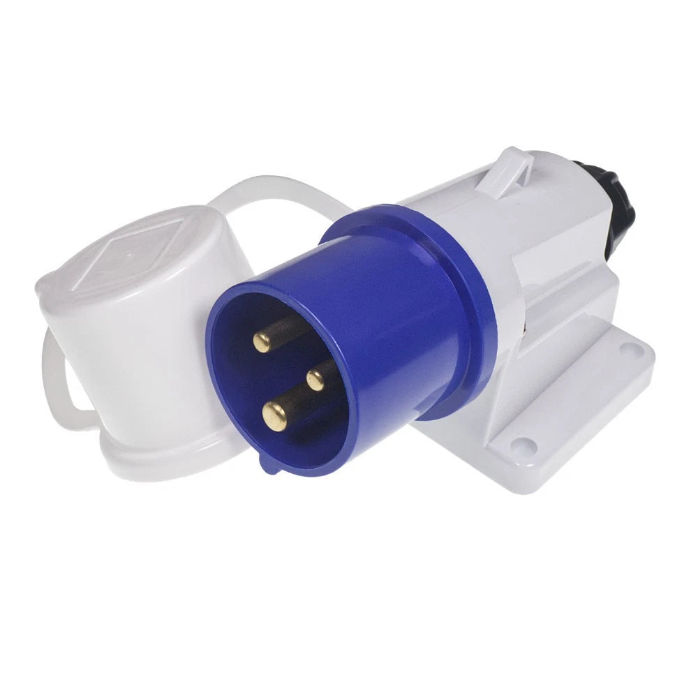 W4 Mains Angled Inlet 230V 16A for Caravan Motorhome (20012)