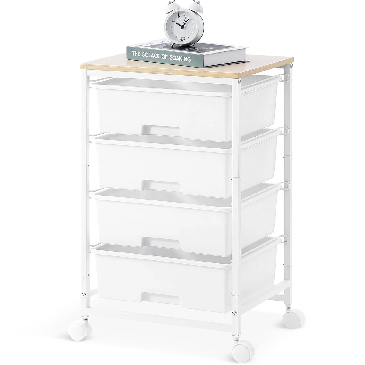 4 Drawer Rolling Cart Organizer for Craft Office (No Year Range)