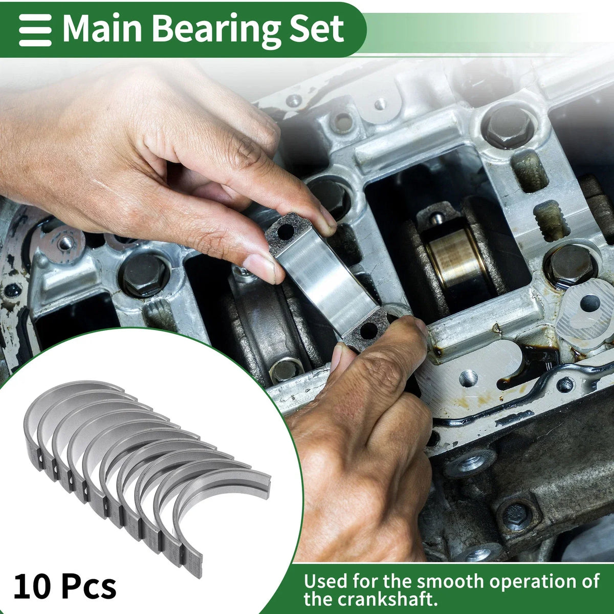 Main Bearing Set for Hyundai Elantra (2021-2023)
