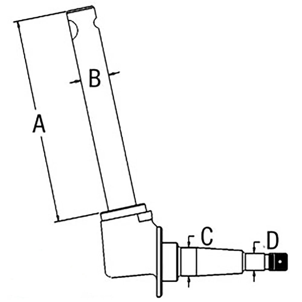 Spindle for White/Oliver/Minneapolis Moline 550 Super 55 (1955–1965)