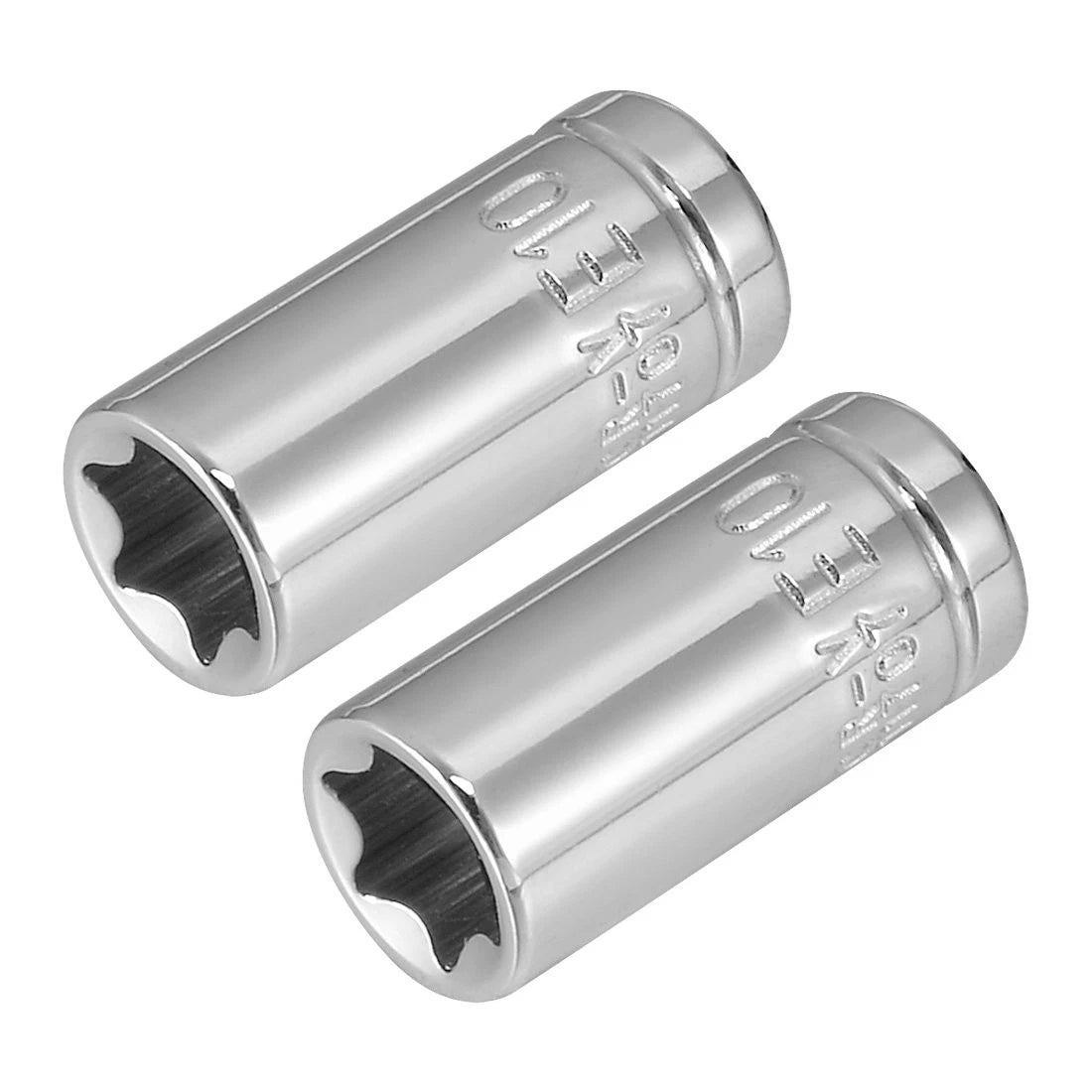 2X E10 External Torx Shallow Socket for 1/4-inch Drive (Universal)
