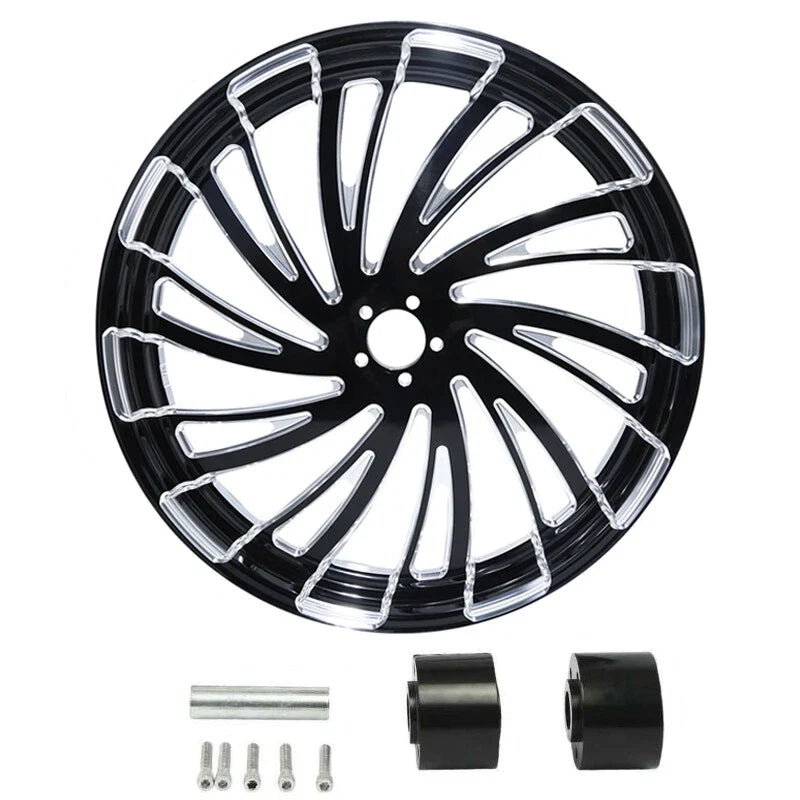 18" Front Wheel Rim w/ Dual Disc Hub for Harley Electra Glide (1997–2021)