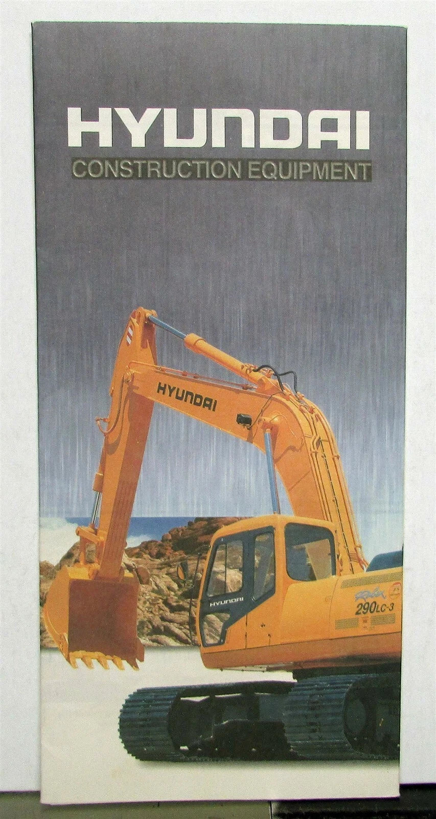 Skid Steer Loader Specs Sales Brochure for Hyundai (1980s)