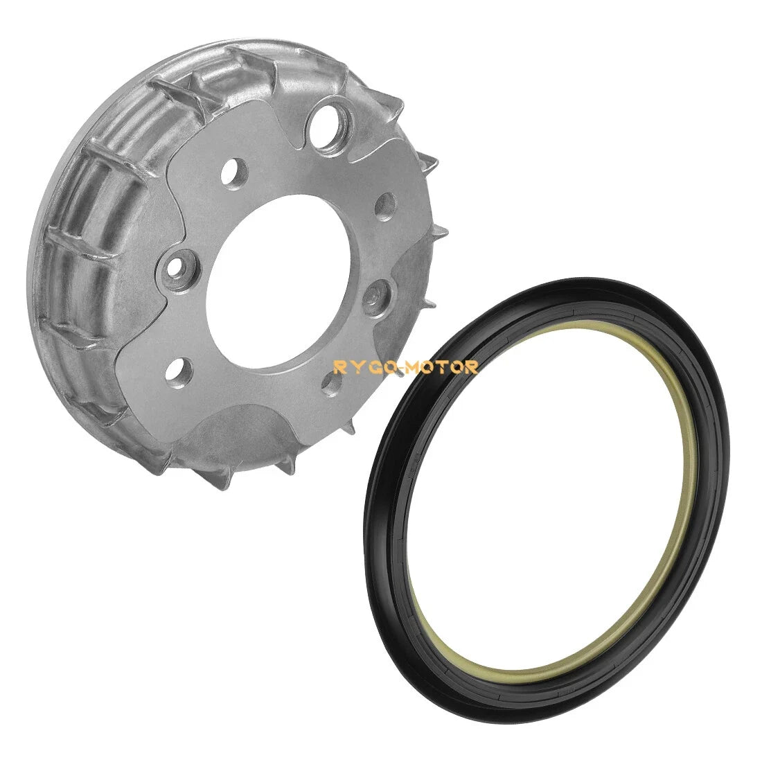 Front Brake Drum & Dust Seal Kit for Honda Foreman TRX400FW TRX450FE/FM (2000–2006)