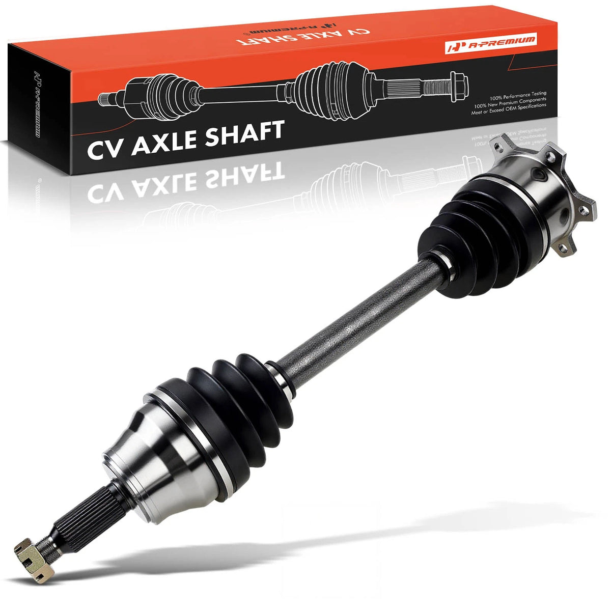 A-Premium Rear CV Axle Assembly for Mitsubishi Montero (2001–2006) MR528647, 66-3414