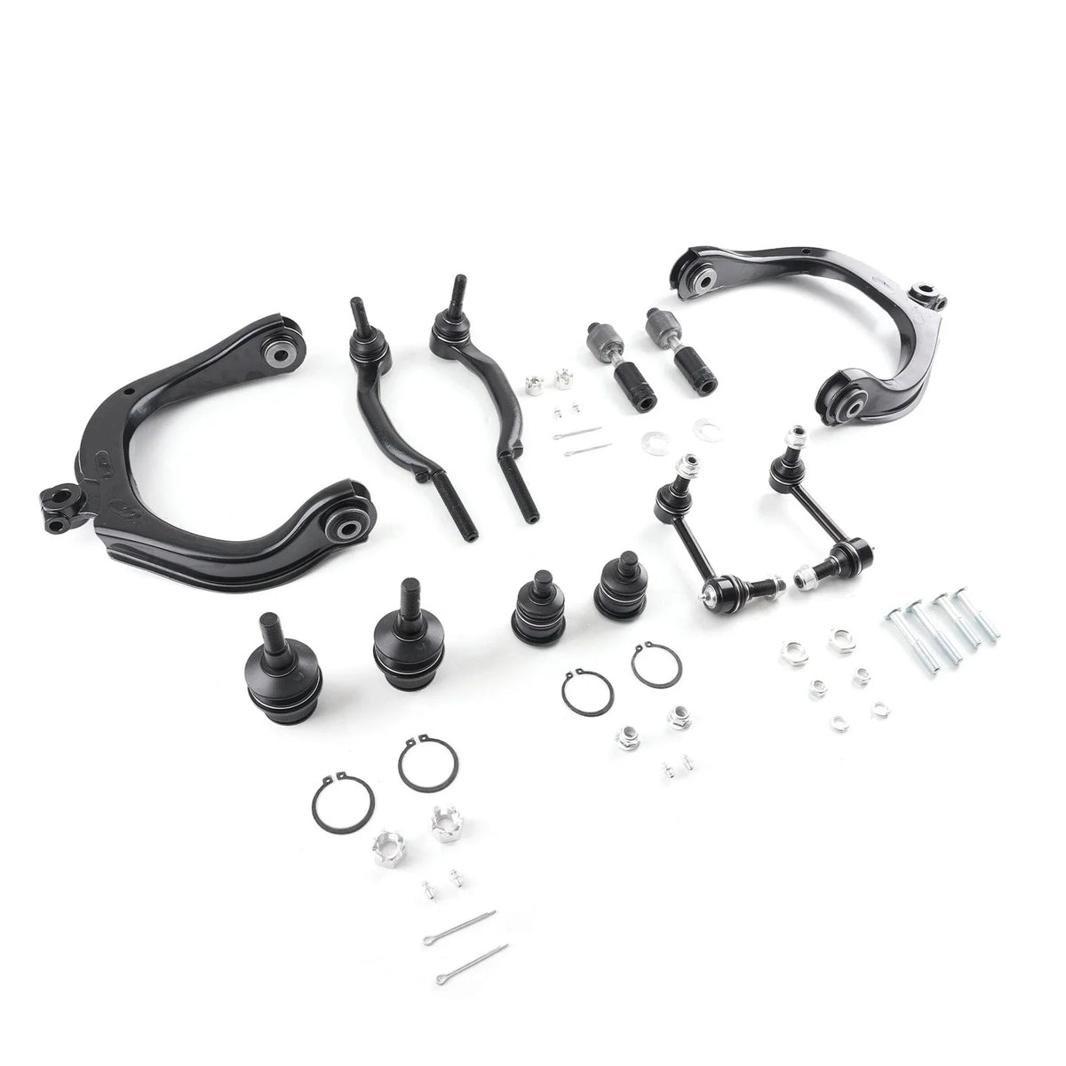 12x Front Control Arms Tie Rods Suspension Kits for Trailblazer Envoy (2004–2007)