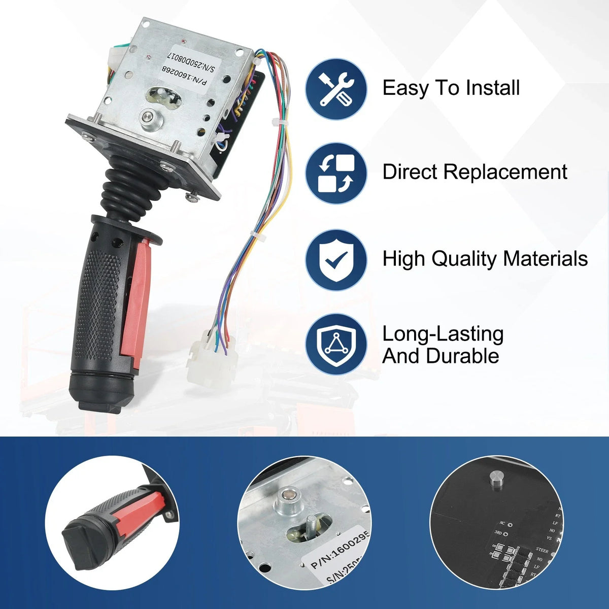 Joystick Controller for JLG Scissor Lift E2 Series (1532E2–2032E2)