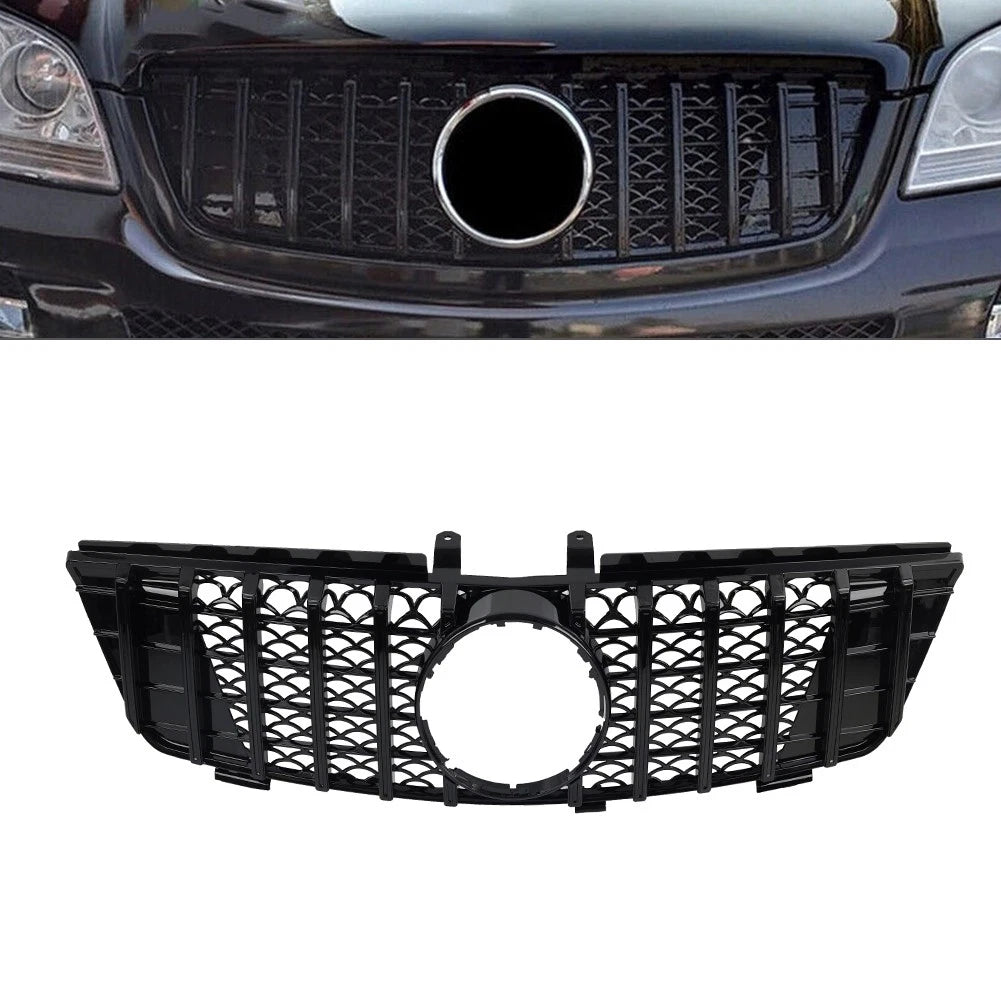 GTR Style Front Bumper Grille for Benz ML Class W164 (2005–2008)