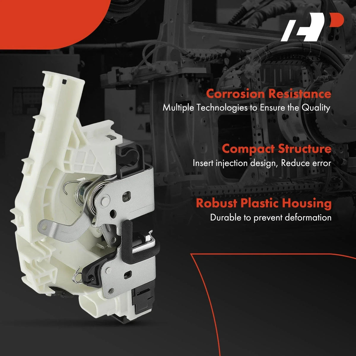 Front Left Door Latch for Jeep Renegade, Fiat 500X (2015–2018)