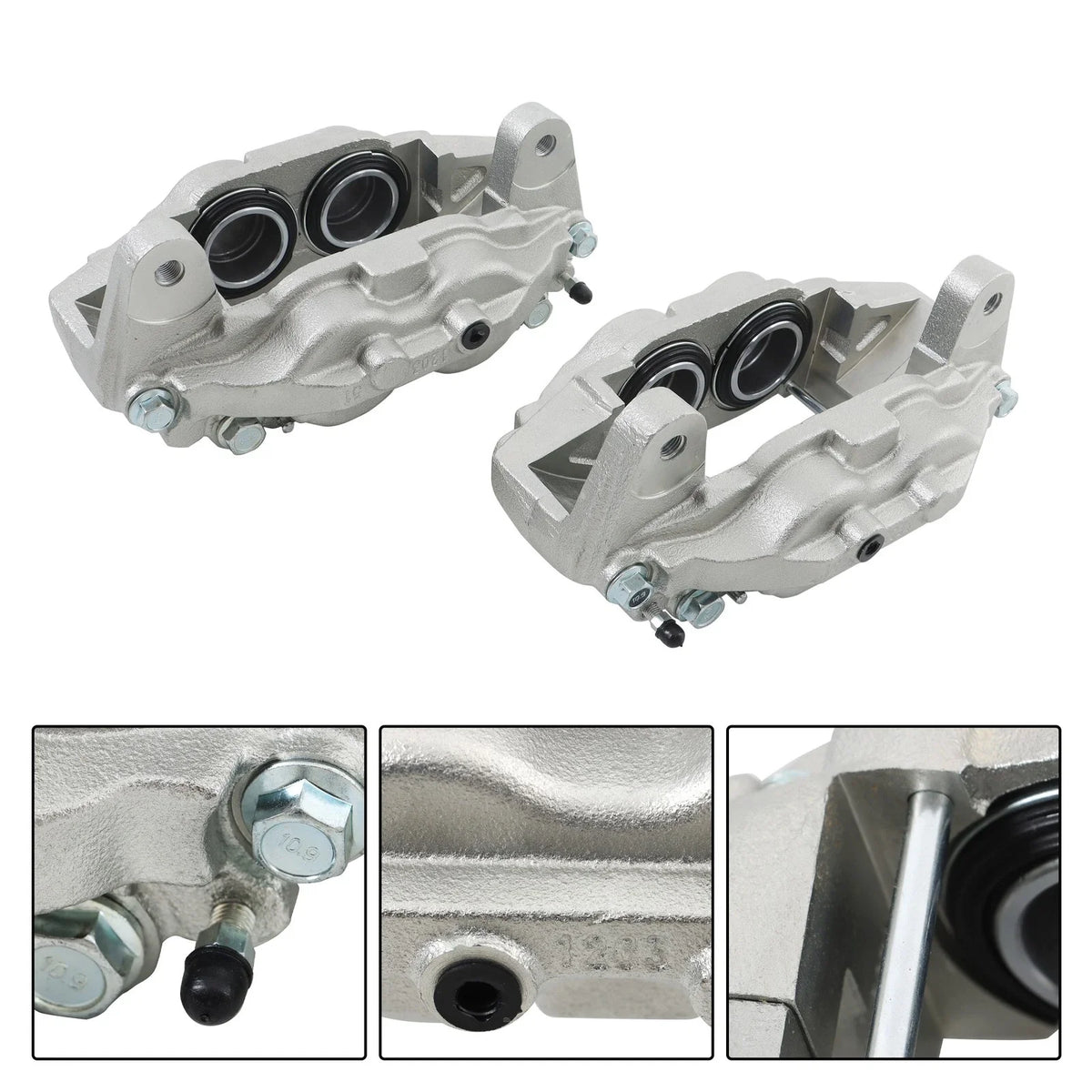 Set of 2 Front Brake Calipers for Toyota Sequoia & Tundra (2007–2015)