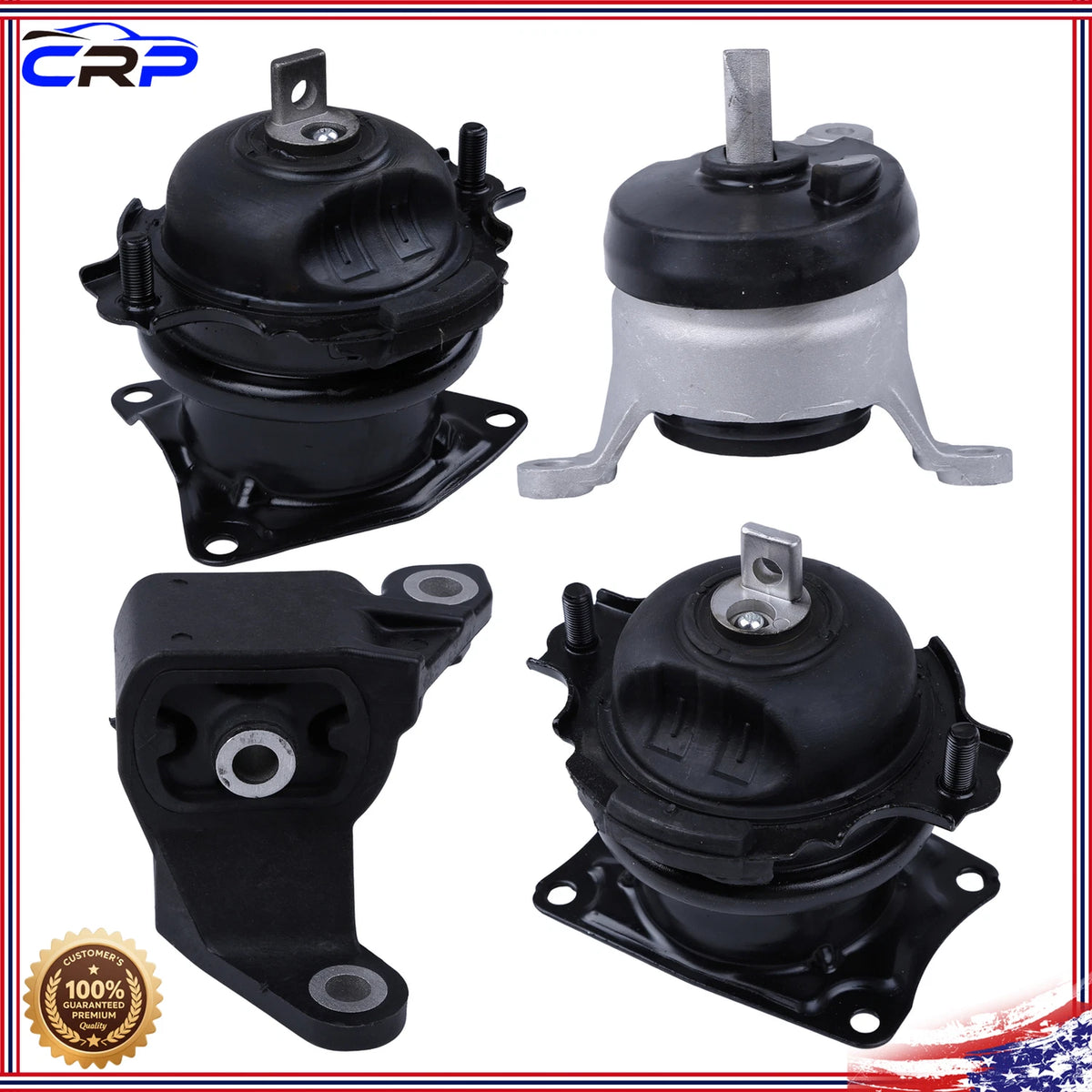 4X Engine Motor Mount 50820-TZ5-A01 for Honda Passport/Odyssey (2019–2020)