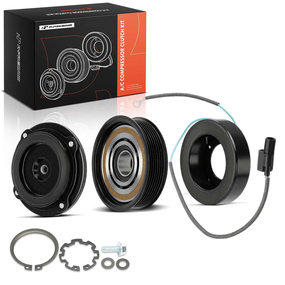 A/C Compressor Clutch Kit for Honda Accord (2013–2017) 7-Grooves