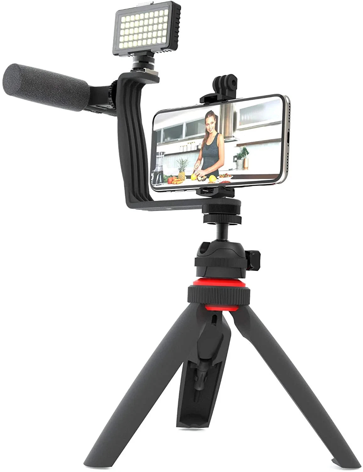 Vlogging Kit Light Microphone for Digipower RF-VLG7