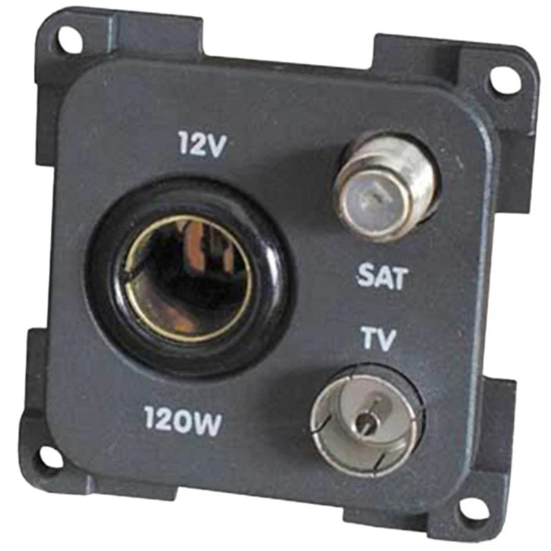 CBE Grey 12V Socket for VW Campervan Caravan Motorhome Boat (270332)