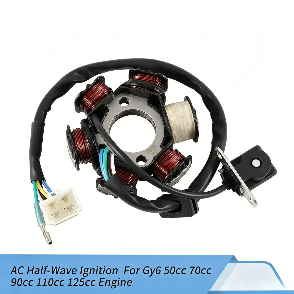 6 Coil Stator Magneto Half Wave for 50-125cc Motorcycle ATV (K079-004)