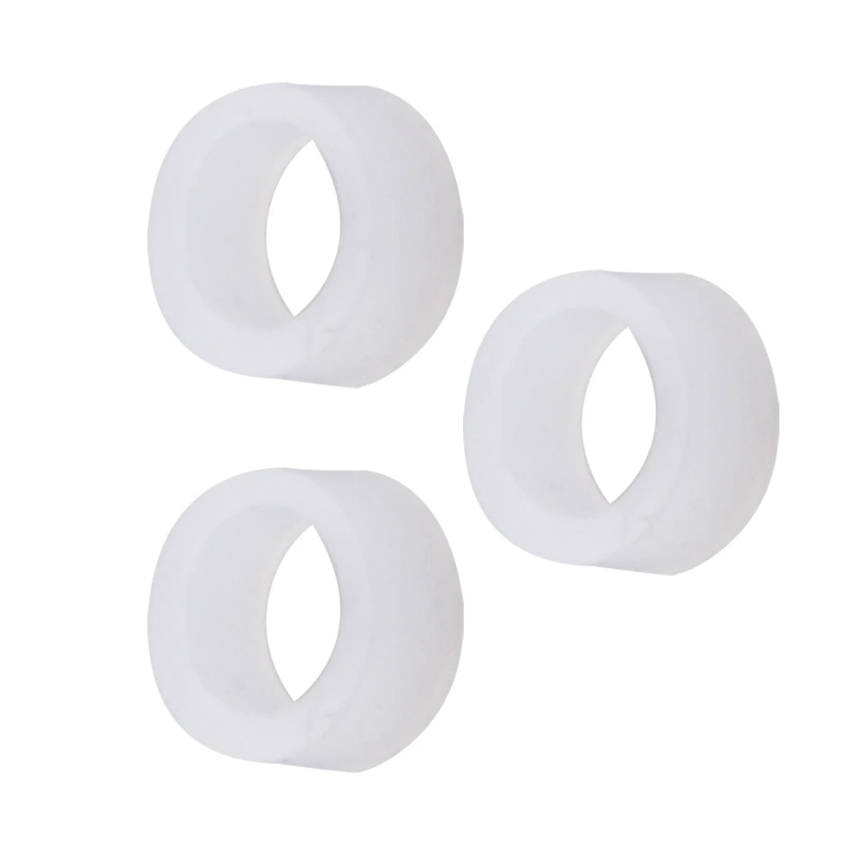 Set of 3 Rubber Pad Gaskets for Nikon 18-55mm Lens