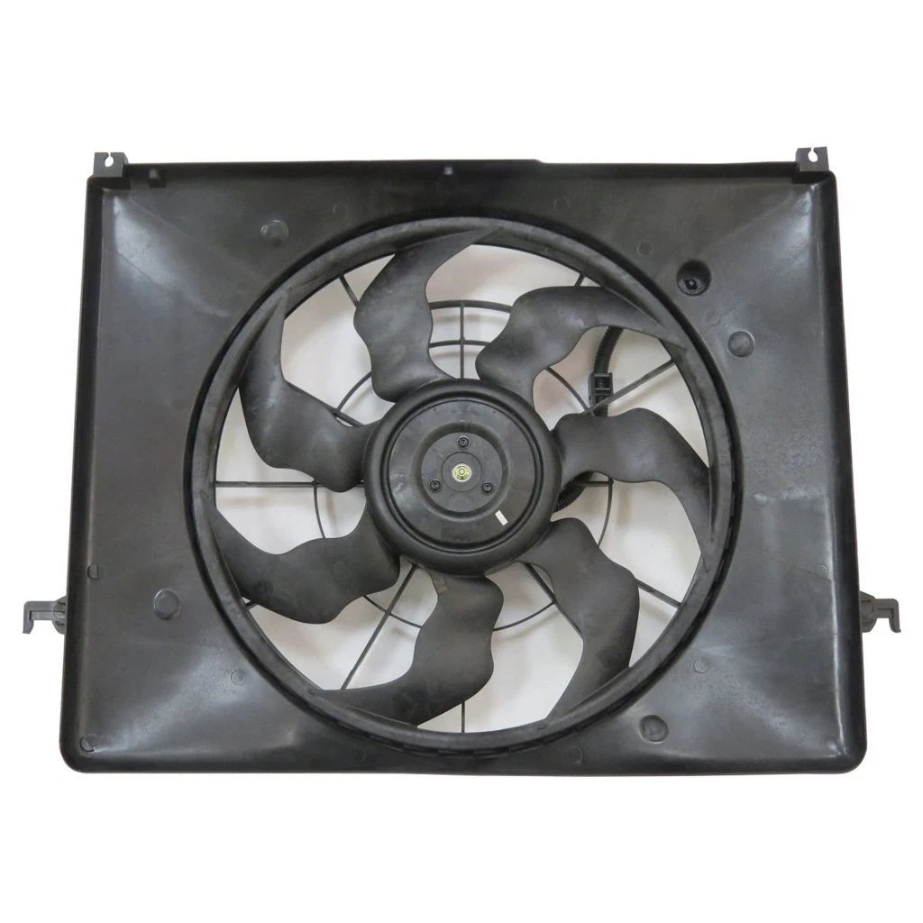 Radiator and A/C Condenser Fan Assembly for Hyundai Sonata (2009–2010) CLX-M0-623330-CL360A55, HY3115134