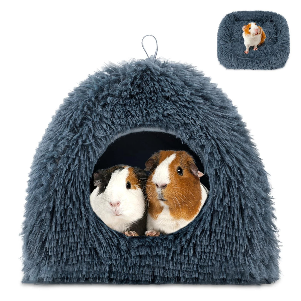 Guinea Pig Bed Plush Calming Hideout for Small Animals