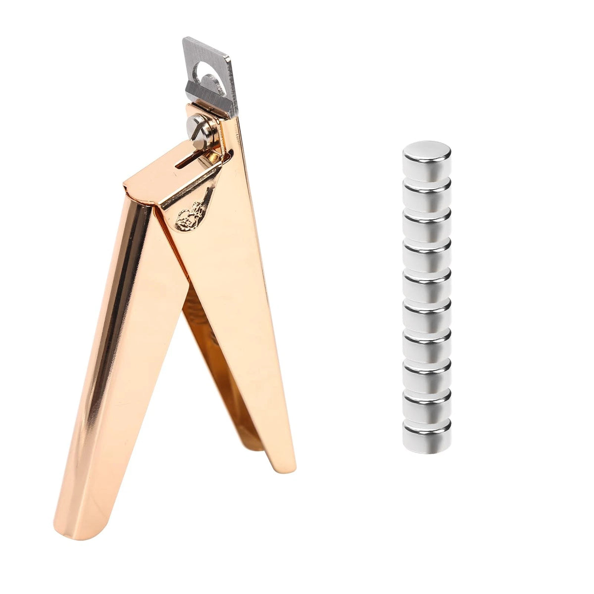 Acrylic False Nail Clippers with Magnets (4.72x2.76x0.75 Inch)